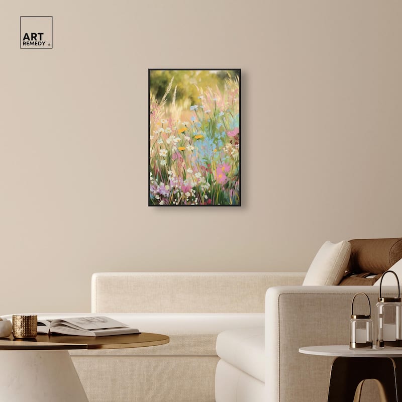 Floral Impressionism I Canvas by Art Remedy