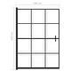 preview thumbnail 8 of 10, vidaXL Shower Enclosure ESG multisize Black