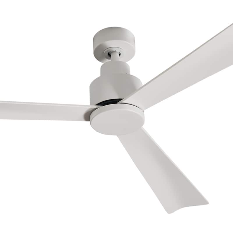 52-inch Modern Indoor Outdoor 6-Speed Reversible Ceiling Fan with Remote
