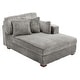 preview thumbnail 97 of 150, 42" W Plush Corduroy Upholstered Chaise Lounge Sleeper for Living