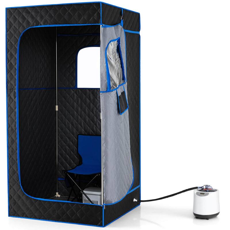 Costway Portable Steam Sauna Box, Extra-Large 35” x 35” x 71” - See Details