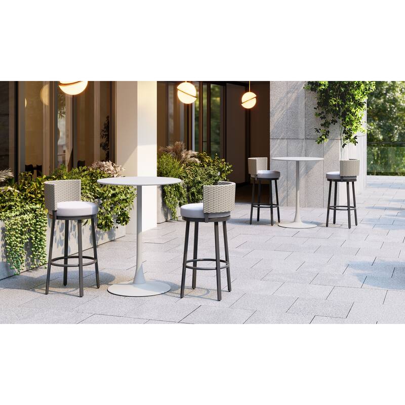 Soleil Bar Table White