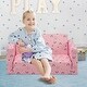preview thumbnail 22 of 24, Kids Fold Out Couch 2-in-1 Children Convertible Sofa to Lounger