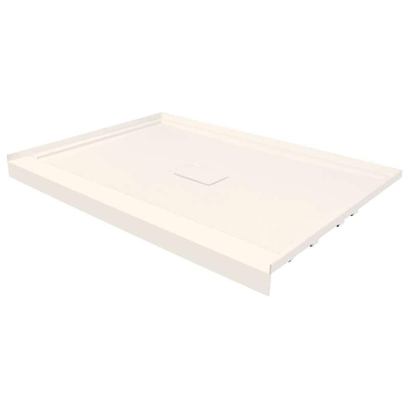 Transolid TRS_FLU4834C FLU-Series 48" x 34" Rectangular Shower Base - Cameo