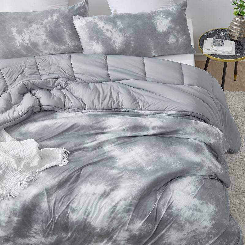 Chilly Moon - Coma Inducer® Oversized Cooling Comforter - Lunar Gray
