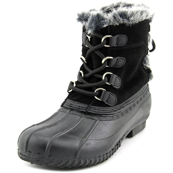 Shop Tommy Hilfiger Rellenna Women Round Toe Suede Black Winter