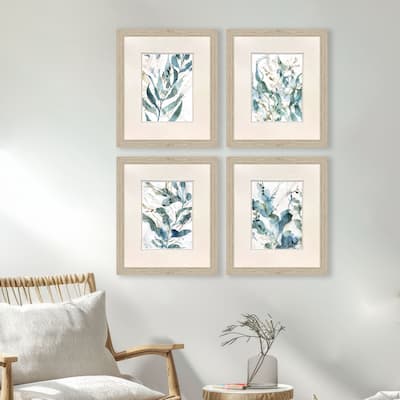 Paragon Underwater Botany Framed Art - Set of 4