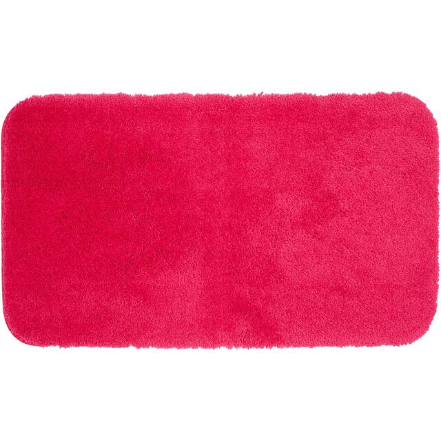 Mohawk Pure Perfection Solid Patterned Bath Rug - 1'5" x 2' - Pink