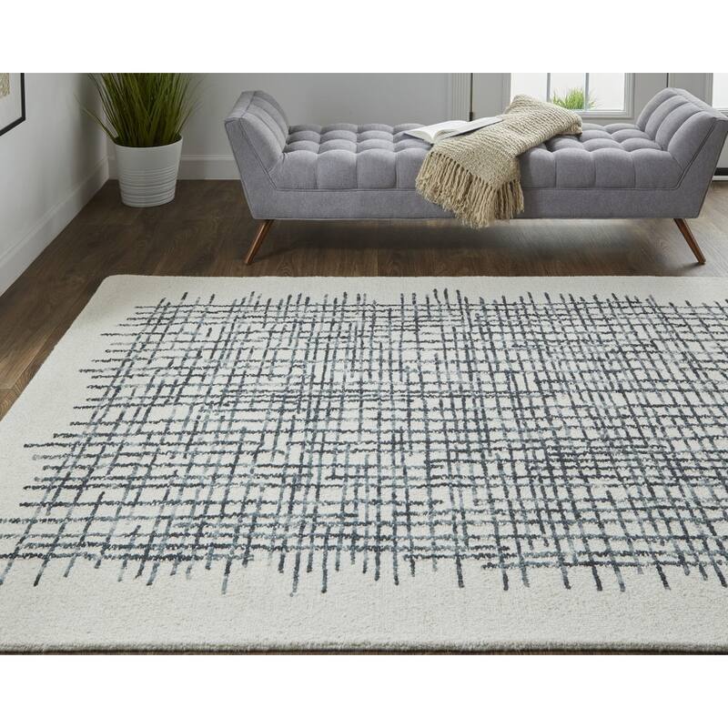 Sixu Hand Tufted Traditional Stain Resistant Durable Area Rug By HomeRoots - 8' x 10'