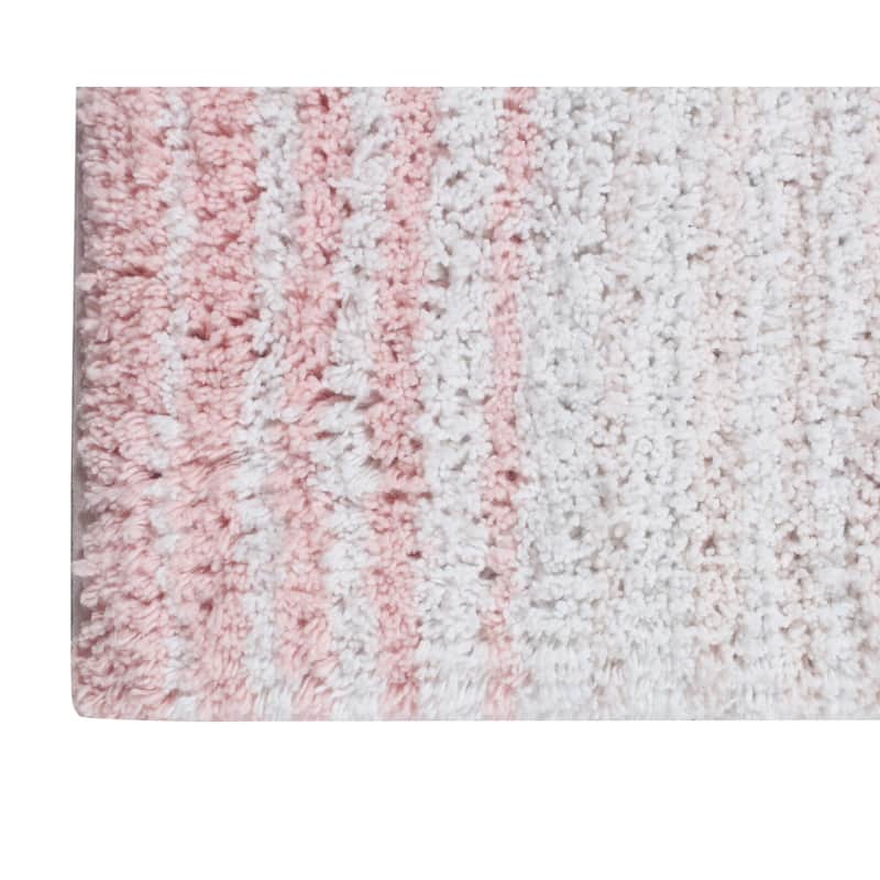 Gradiation Collection Absorbent Cotton Machine Washable Bath Rug