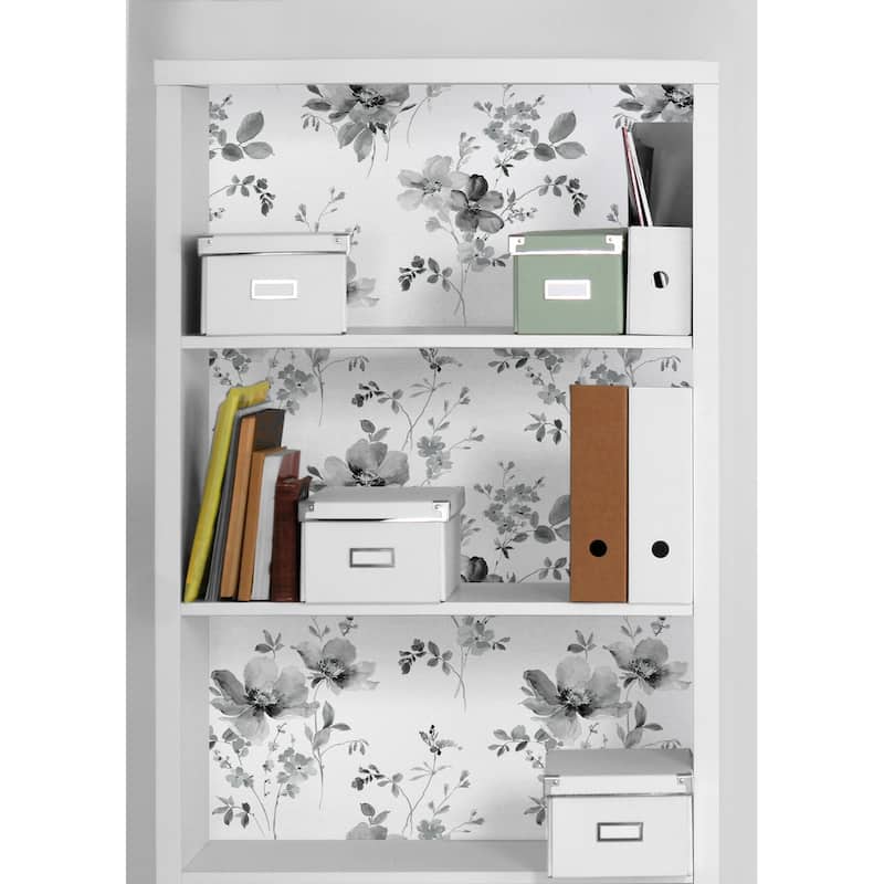 NextWall Watercolor Windflower Peel and Stick Wallpaper