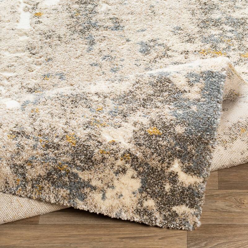 Porch & Den Mehama Abstract Plush Area Rug