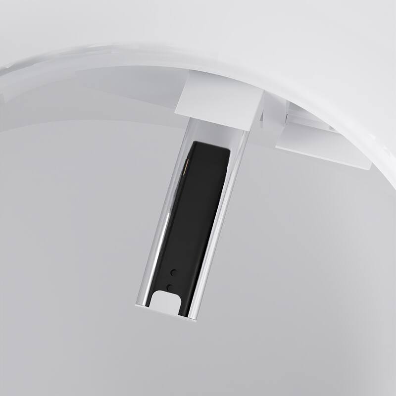 Smart Toilet with Bidet, Heated Seat, Auto Flush, Warm Air Dryer, Night Light, One-Piece Intelligent Toilet 220 lbs Capacit