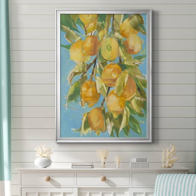 LOVELY LEMON Premium Framed Canvas - Ready to Hang