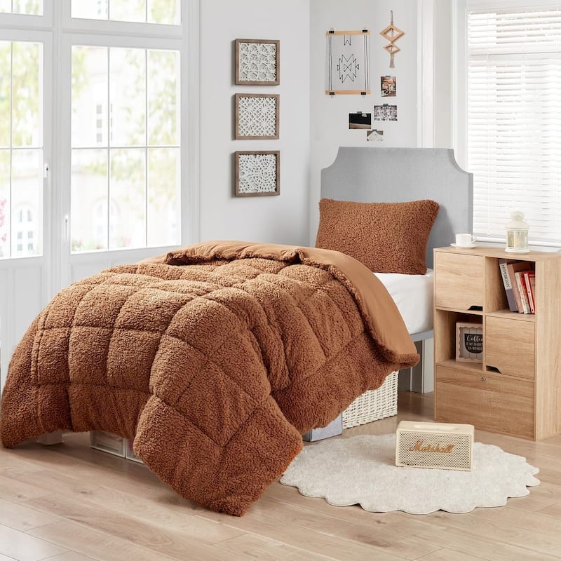 Cotton Candy - Coma Inducer® Oversized Comforter - Root Beer - Twin XL