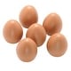 preview thumbnail 1 of 2, Yellow Door Play Eggs, 6 Per Pack Tan - Kids