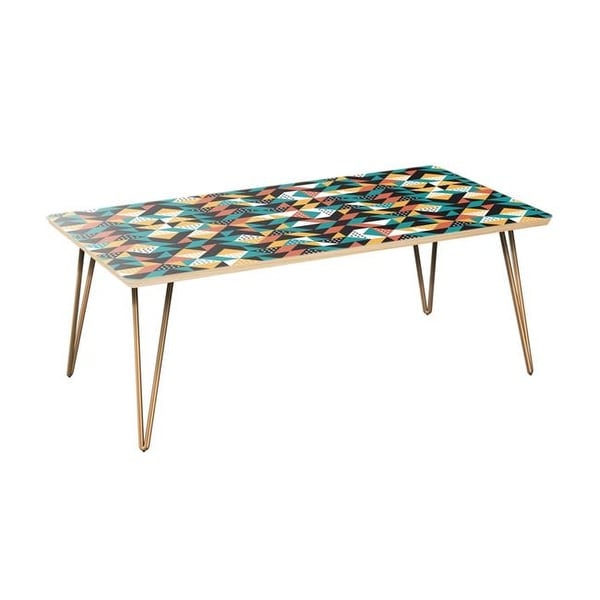 42 X 22 15 75 In Brixton Hairpin Coffee Table Retro Free 42 X 22 15 75 In Brixton Hairpin Coffee Table Retro