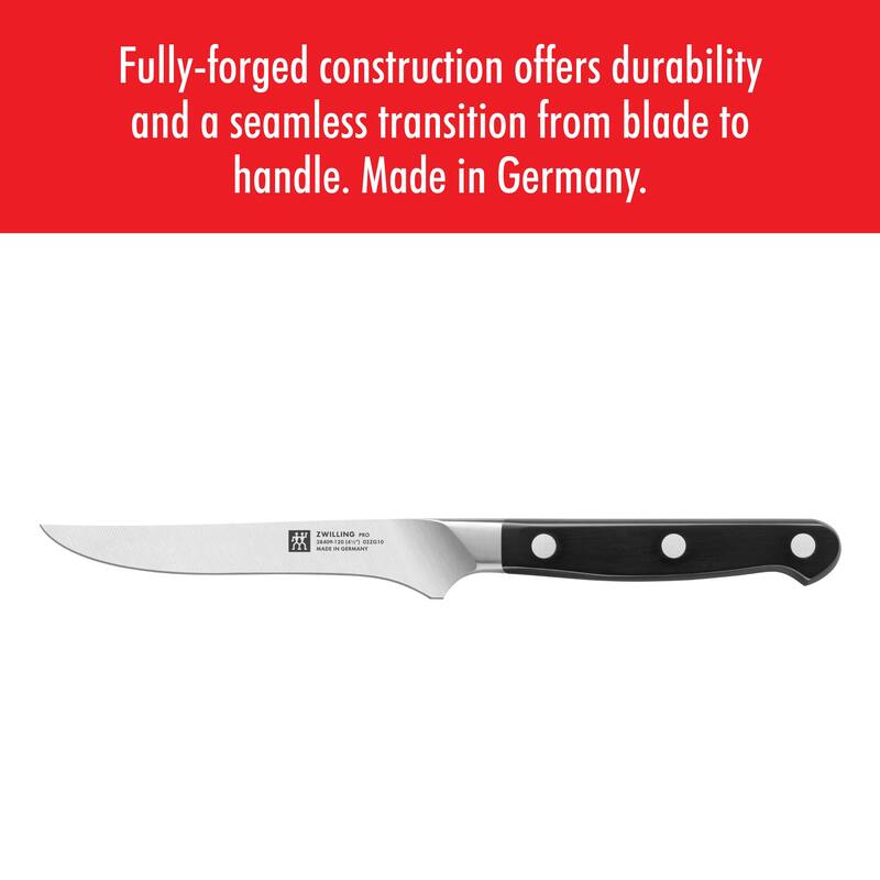 ZWILLING Pro 4.5-inch Steak Knife - Black/Stainless Steel