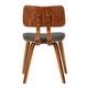 preview thumbnail 2 of 7, Carson Carrington Ladeplads Mid-century Modern Wood & Upholstered Dining Chair