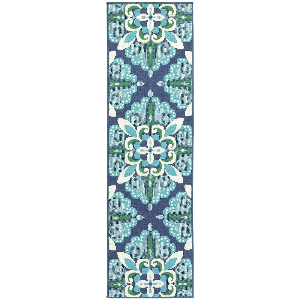 Style Haven Martinque Medallion Indoor Outdoor Area Rug-