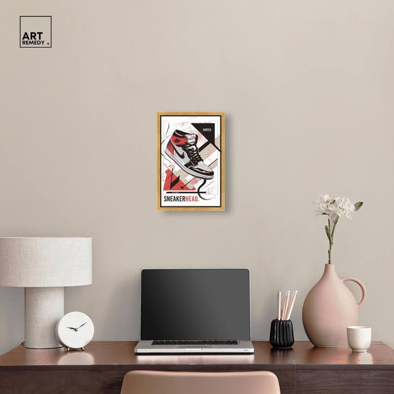 Stylish Sneakerhead Canvas by Art Remedy