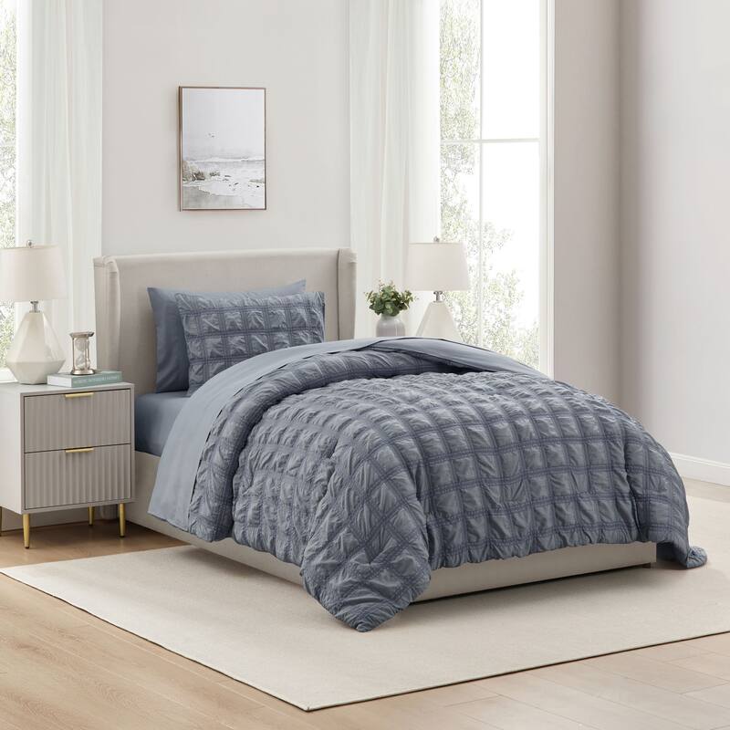 Empyrean Modern Comforter Seer Sucker
