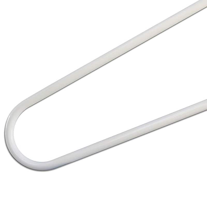 Saftron 54"x32" Cross Braced 3 Bend Slope In-Water Return to Deck Handrail White - 20