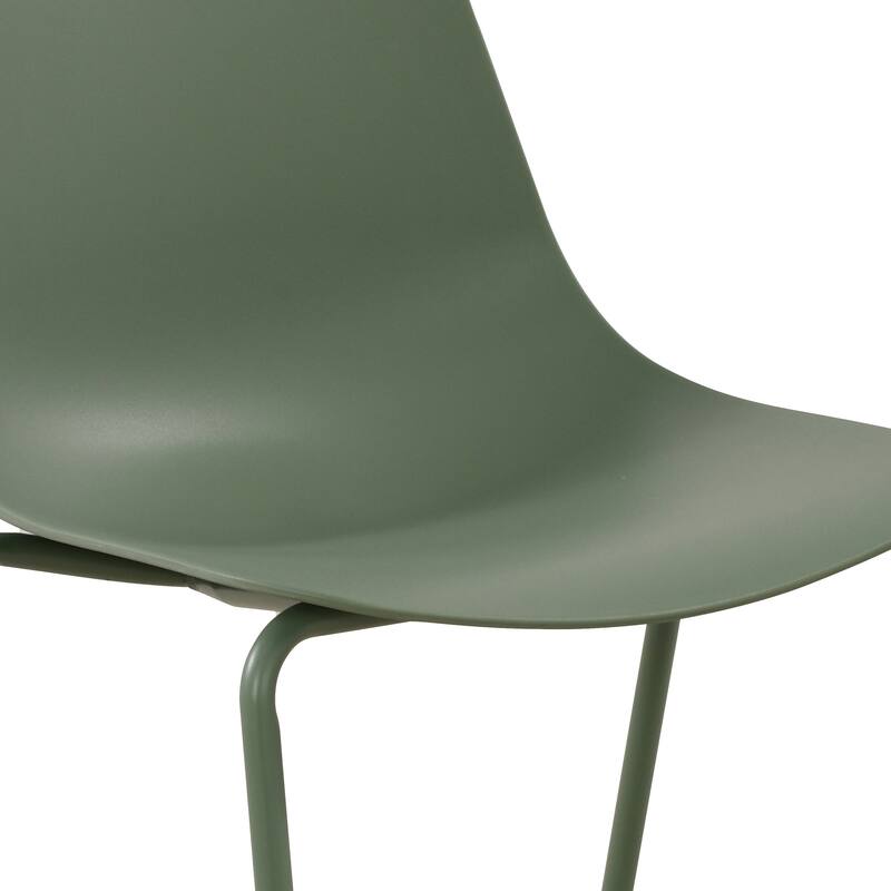 Poly & Bark Isla Stackable Dining Chair (Set of 4)