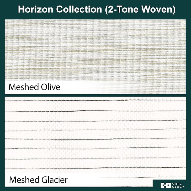 CHICOLOGY Adjustable Sliding Panels, Light Filtering - 46"- 86" W X 92" H