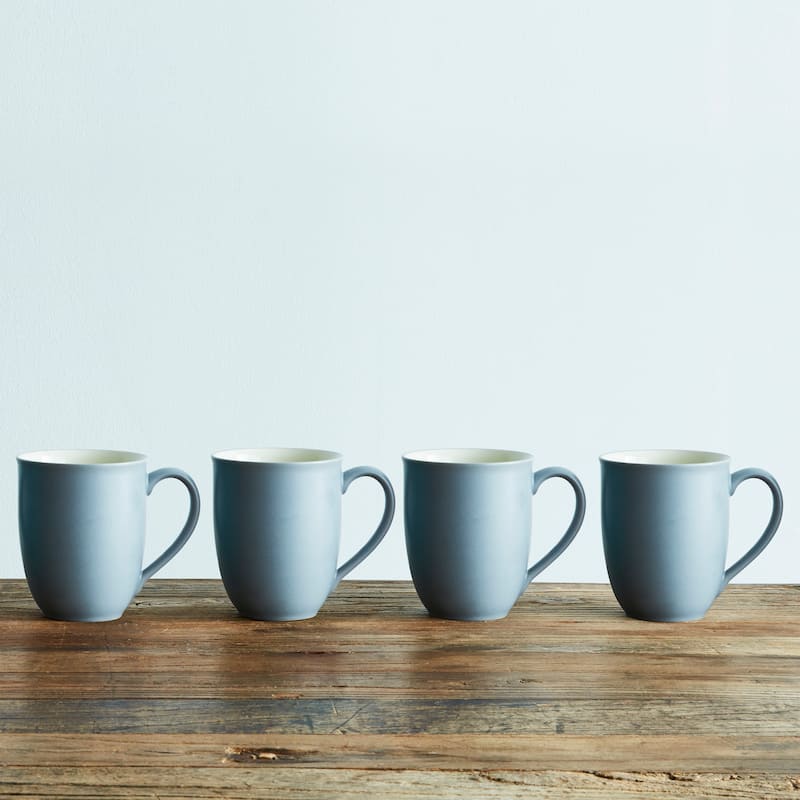 Noritake Colorwave Set Of 4 XL Large Mugs, 18 Oz.