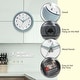 preview thumbnail 19 of 195, Infinity Instruments Round Retro Kitchen Wall Clock by Infinity Instruments