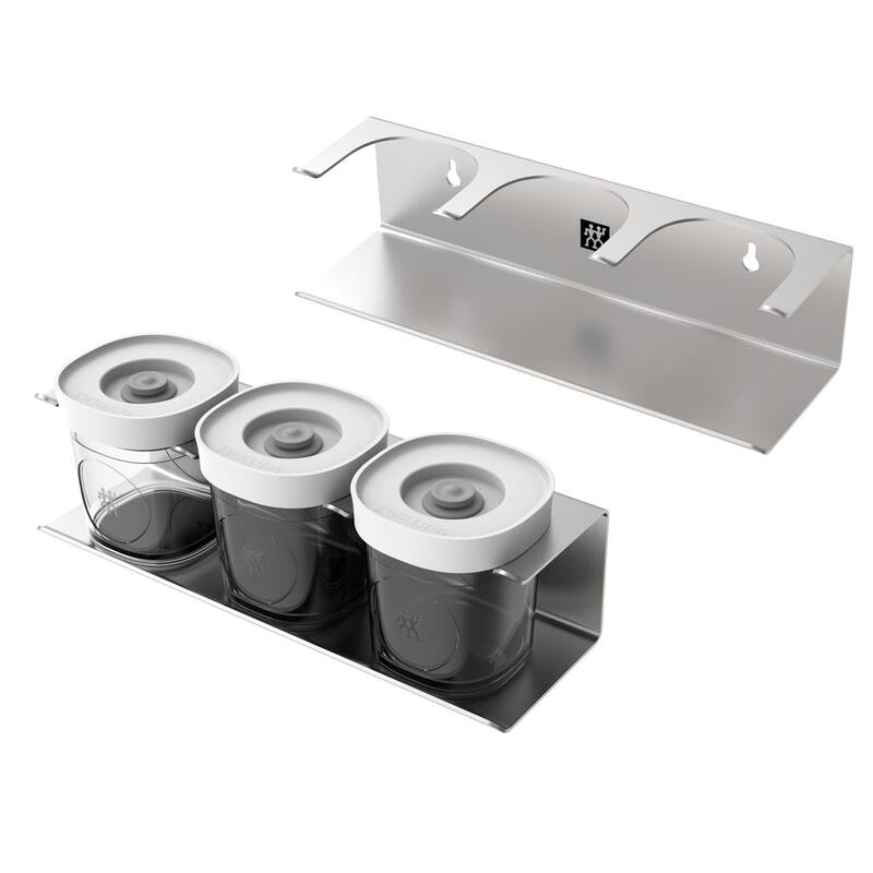 ZWILLING Fresh & Save Cube Spice Rack - 1 unit - Stainless Steel - 1 unit