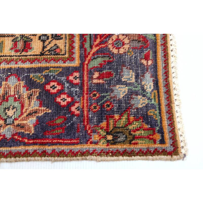 ECARPETGALLERY Hand-knotted Antalya Vintage Red Wool Rug - 5'11 x 9'2