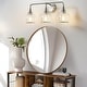 preview thumbnail 78 of 151, Modern Vanity Lights Dimmable Bathroom Light Fixtures with Glass Shade