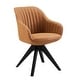 preview thumbnail 49 of 56, Art Leon Modern Wood Swivel Chair with Oak Legs