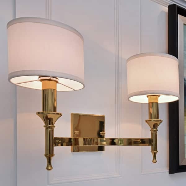 slide 2 of 3, Fairmont 2-Light Wall Sconce