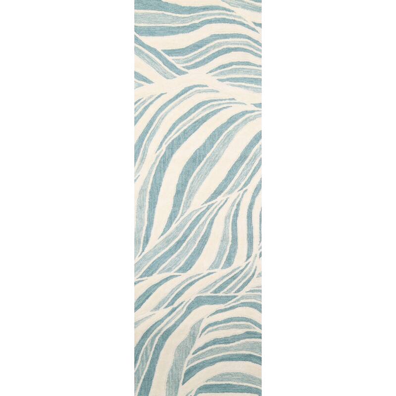 Bashian Nolita Iv/Teal Transitional Area Rug