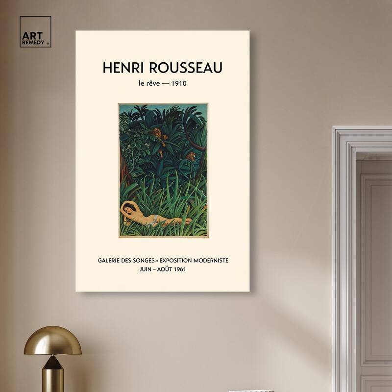 Dream in the Jungle Canvas by Art Remedy, Gallery Wrapped