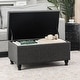 preview thumbnail 10 of 11, Adeco Tufted Storage Ottoman Bench for Living Room Bedroom