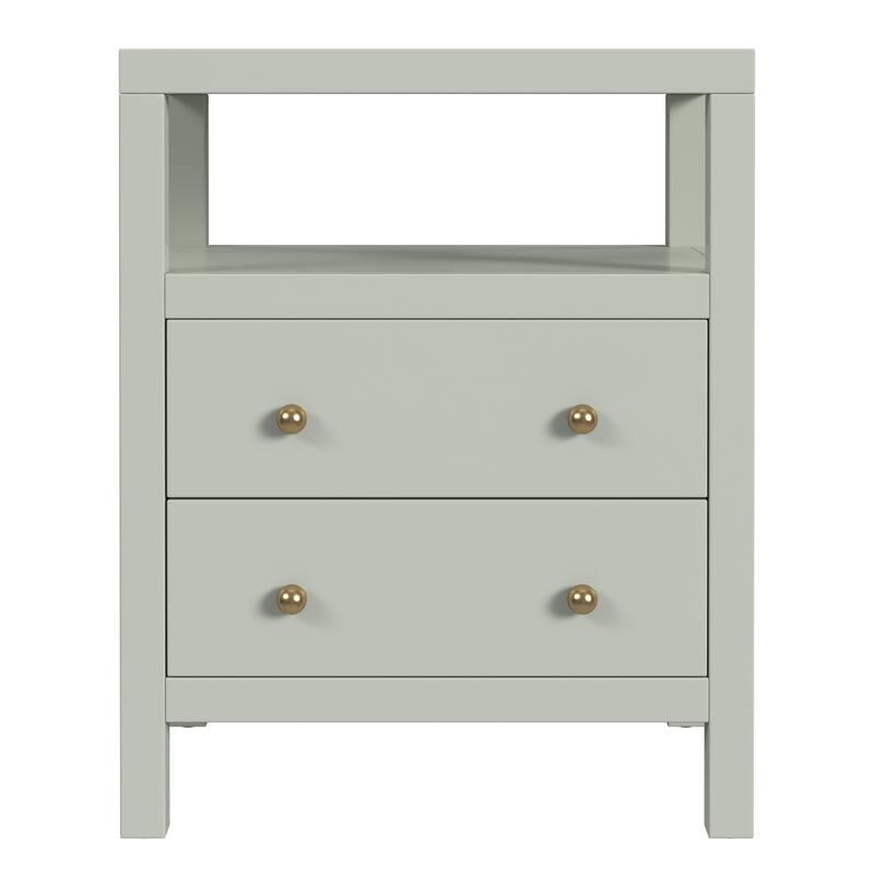 Nora 2 Drawer Nightstand