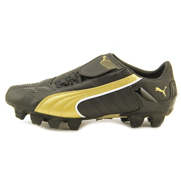 gold puma cleats