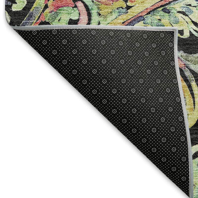 Premium Washable Super Soft Paisley Mayfield Rug