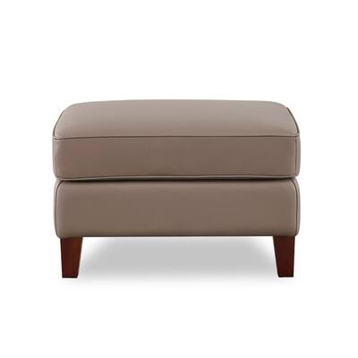 Hydeline Laguna Top Grain Leather Ottoman