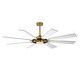 preview thumbnail 5 of 3, Maxim 88878 Helm 72" 8 Blade Indoor LED Ceiling Fan
