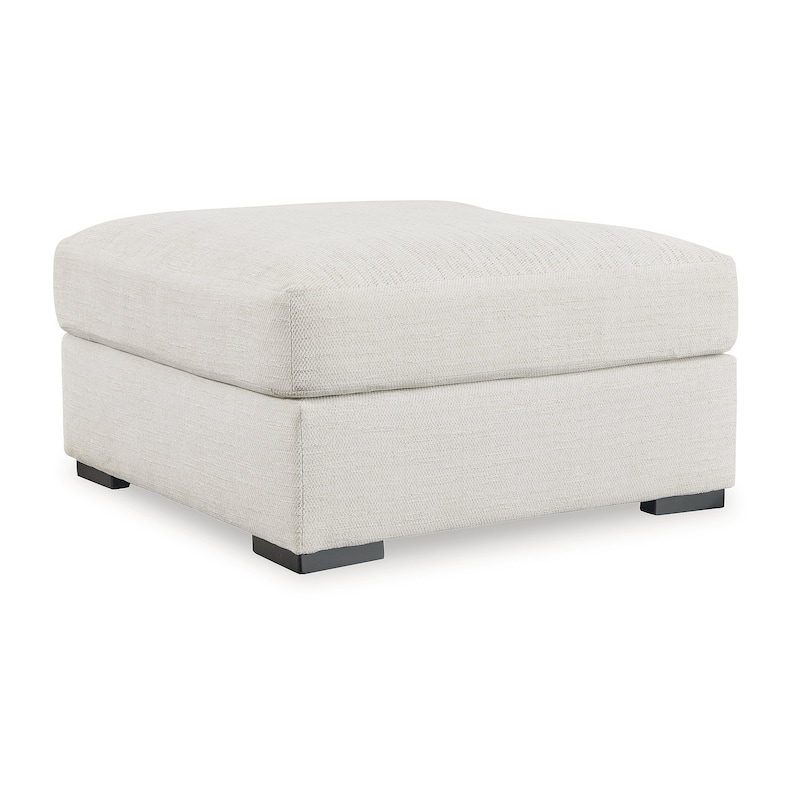 Signature Design by Ashley Accomplished Off White Oversized Accent Ottoman