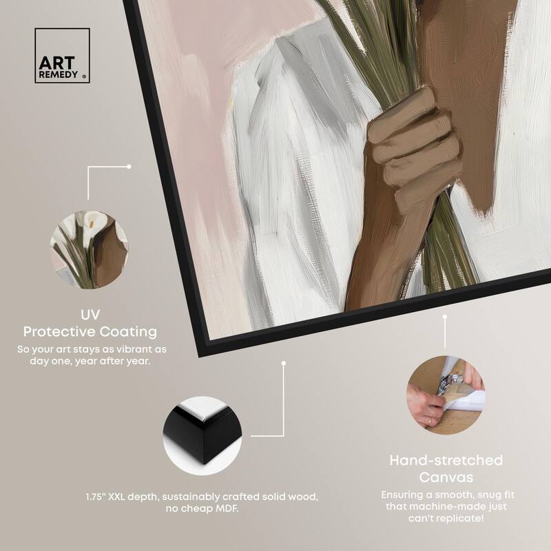Linea I Canvas by Art Remedy