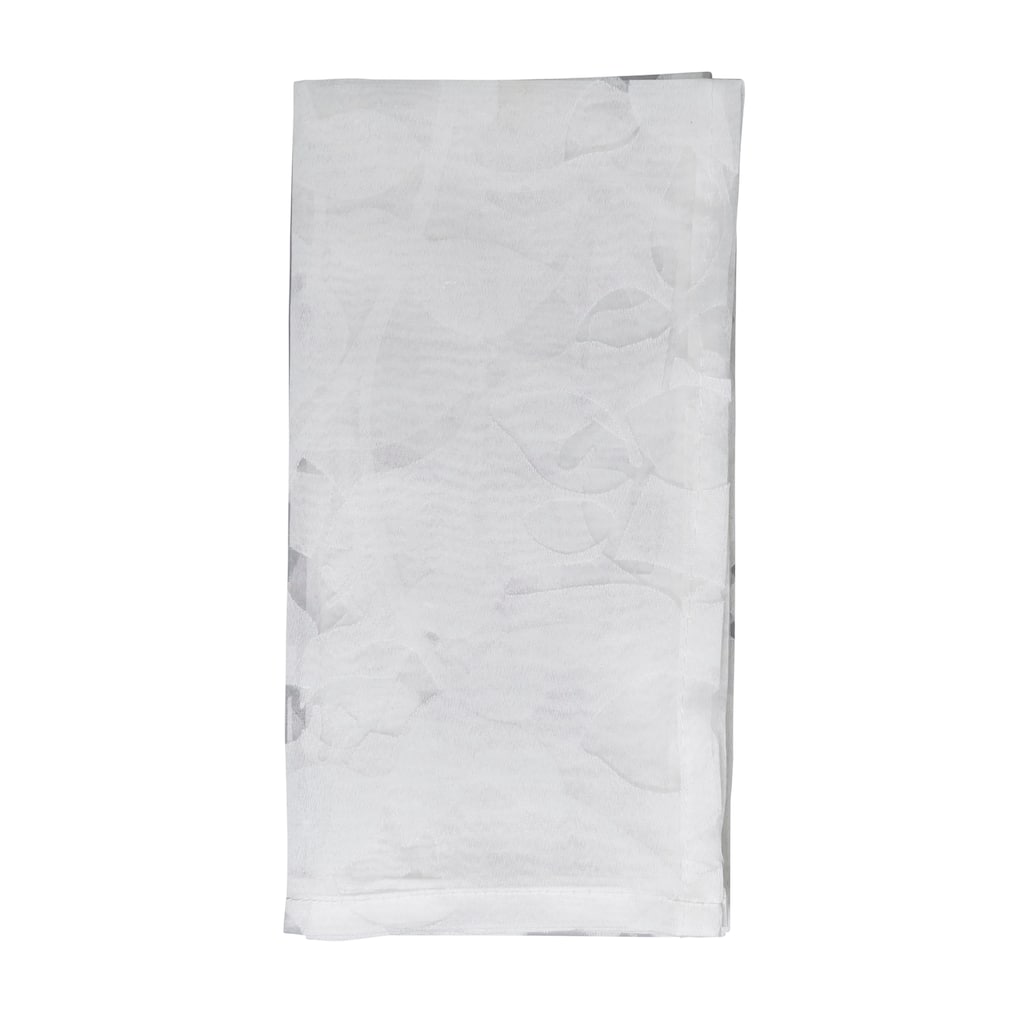 Burnout Voile Vine Design Polyester Napkins (Set of 4)