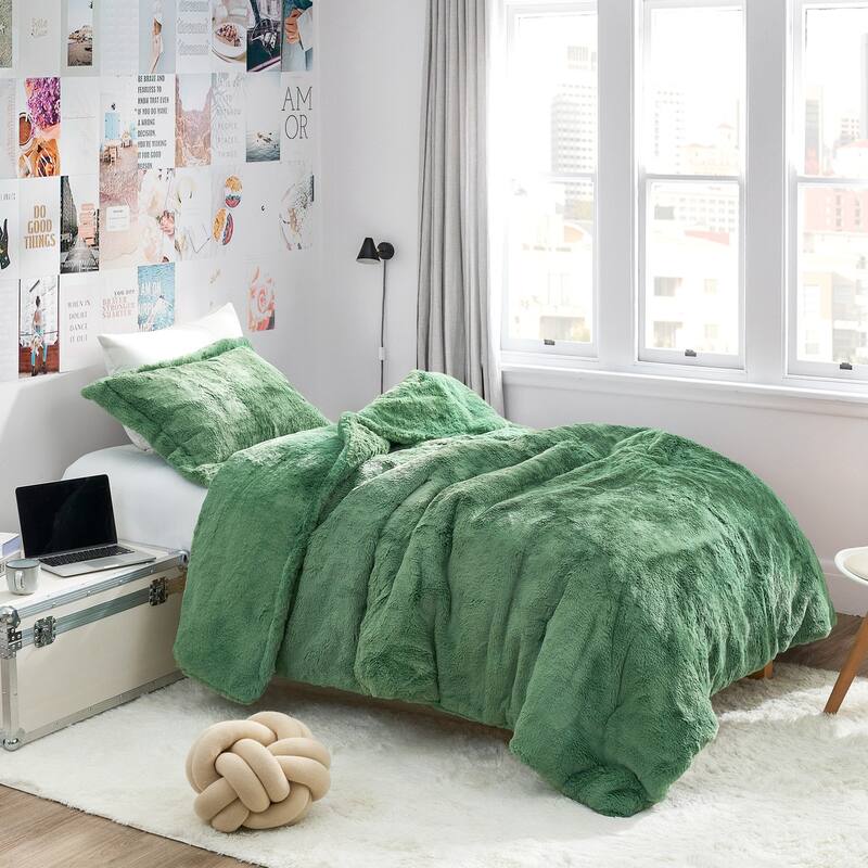 Chunky Bunny Bestie Coma Inducer® Oversized Comforter Set - Kashmir Green - Twin XL