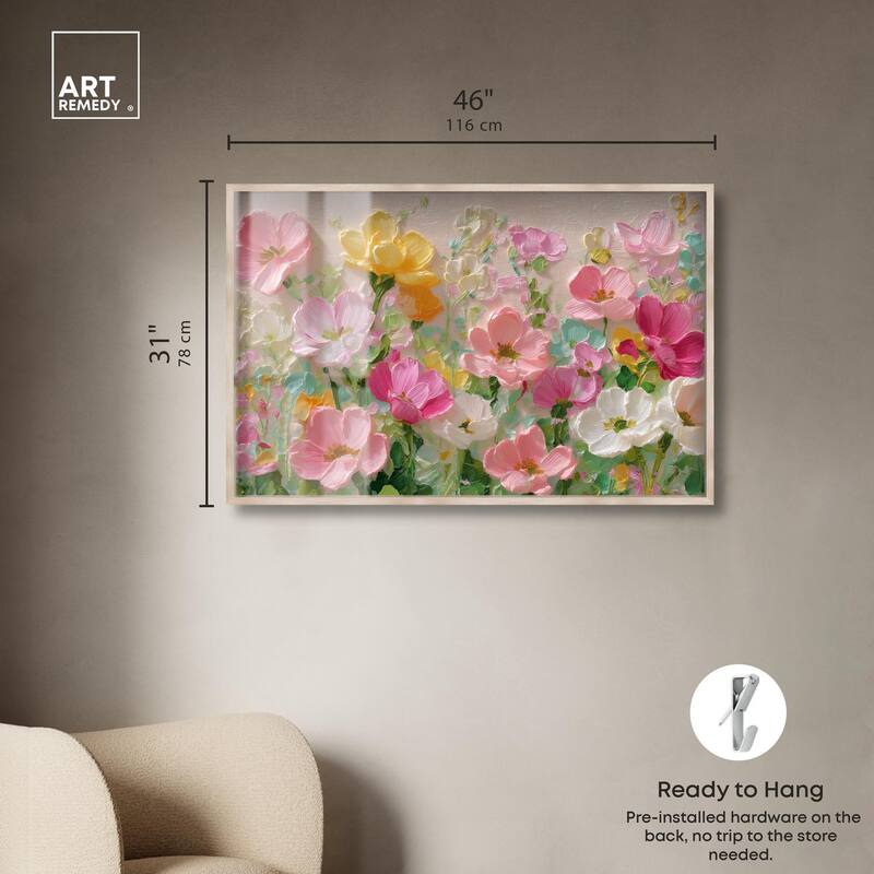 Expressed in Petals I Shadowbox by Art Remedy