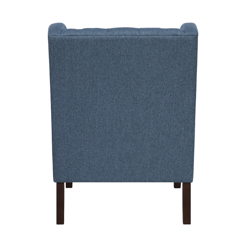 Haven 29" Textured Accent Chair - Button-tufted Chair Back